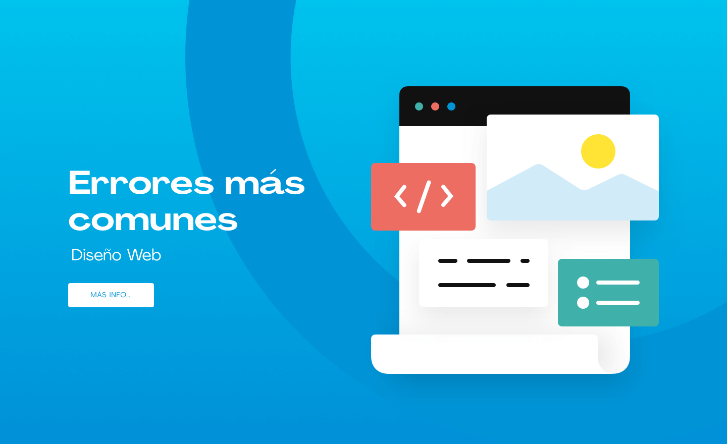 Errores mas comunes en el diseño Web